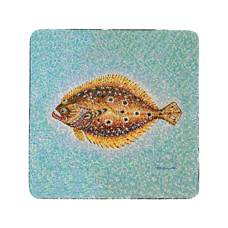 Sous-verre pointilliste