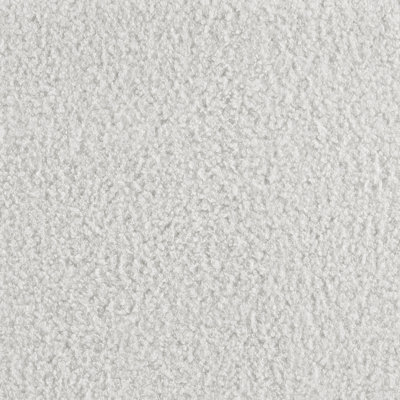 Kelaa Boucle Upholstered Eastern King Platform Bed White