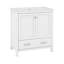 Ensemble de meuble-lavabo moderne 30 po avec lavabo, armoire de rangement en bois massif avec 2 portes à fermeture douce et un tiroir-115665159