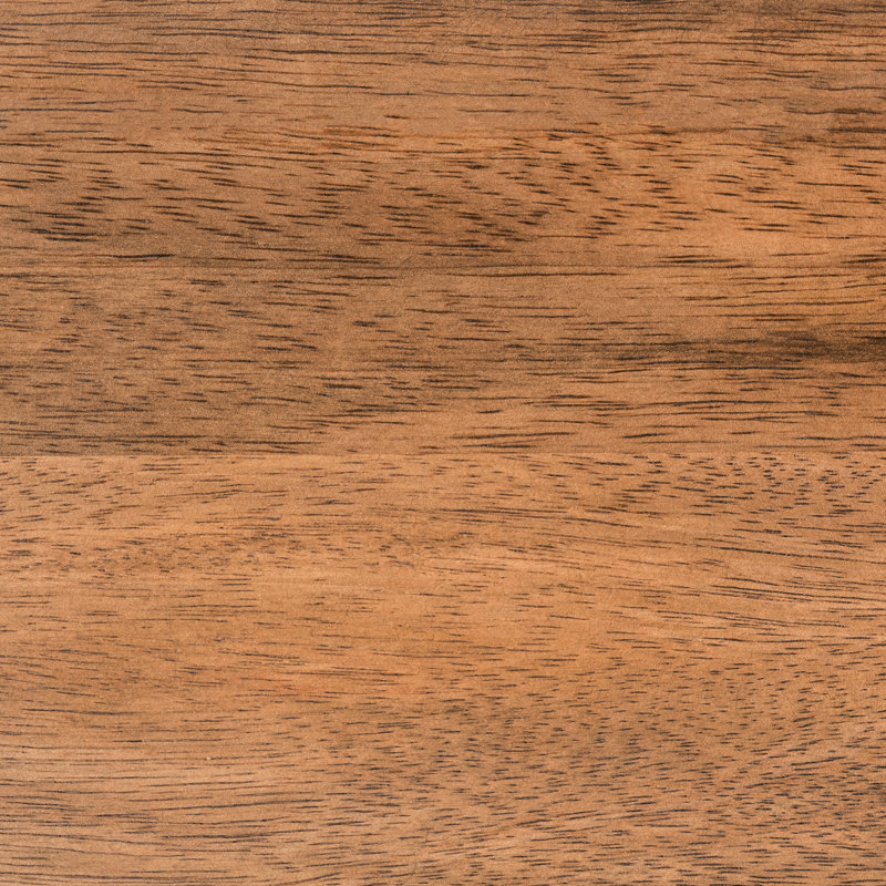 Lit en bois massif Stills, Ton moyen miel