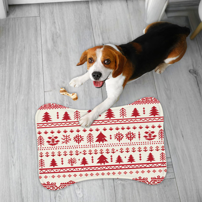 Tapis douillets - tapis d'alimentation en os 1 pièce, 18"