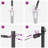 Vidaxl Fence Posts With Spike 52 Pcs Diameter32 Mm 60 Cm Galvanised Steel