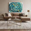 «Hawaiian Tropical Fish», art mural sur toile verte-1446120923