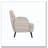 Boucle Upholstered  Accent Chair-98728670