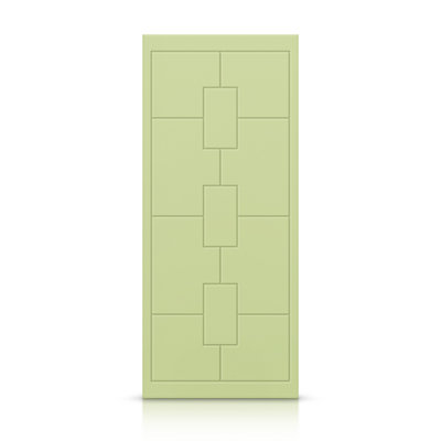 Porte standard à panneaux en bois