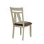 Ensemble de 2 chaises de salle à manger avec siège rembourré