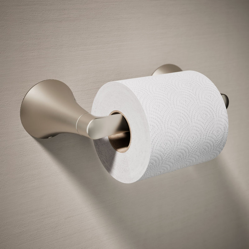 Porte-papier hygiénique Buckley, Nickel brossé