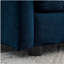 Canapé modulaire en U avec repose-pieds réversible, canapé d'angle convertible 5 places avec 2 repose-pieds, canapé moelleux et minimaliste moderne pour le salon, chenille bleue-935597190-935597210