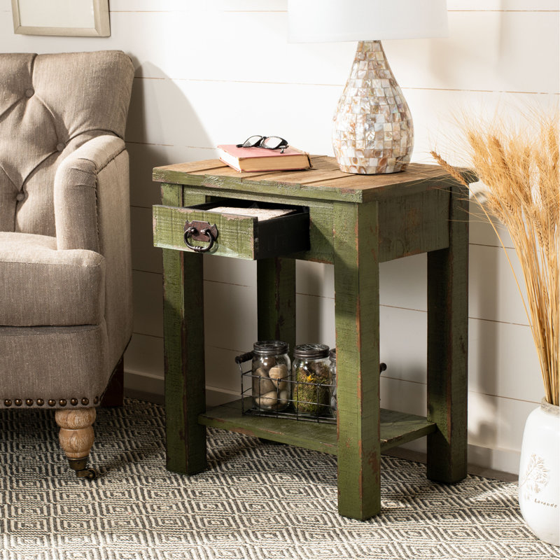 Table de bout avec rangement meansville
