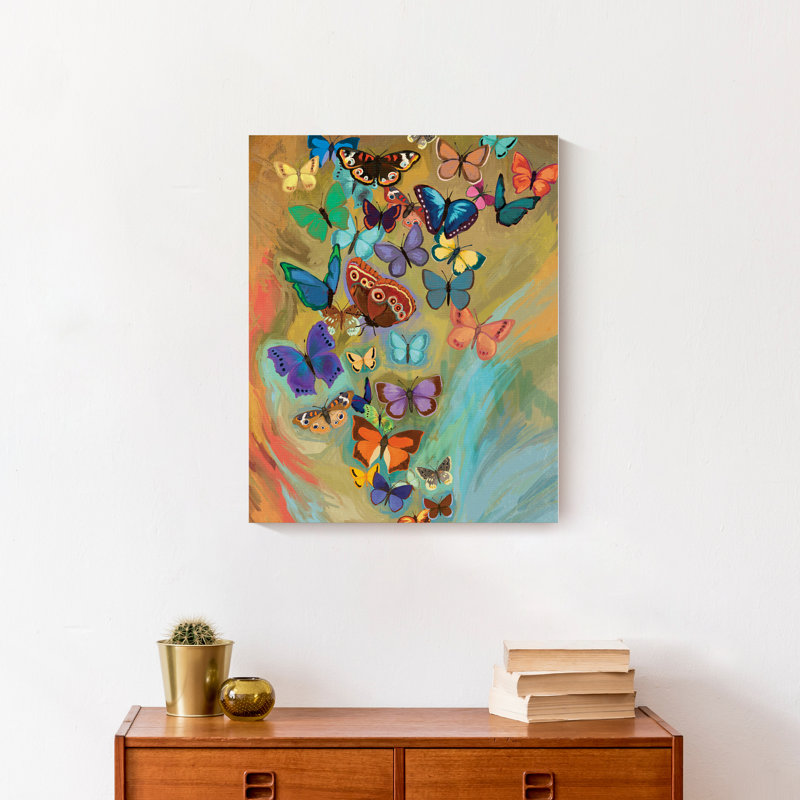 " Butterfly Explosion ", 20" H x 16" W x 1.25" D