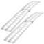 Rampe en aluminium 1500 LBS Rampes de chargement pliables pour camionnettes Lit 2 PCS