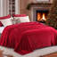 Couverture en flanelle brossée rouge très grand-116843127-116843133