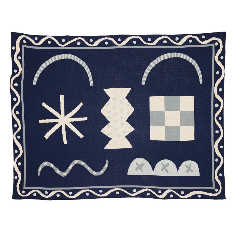 Henri Throw Blanket, Naia, Egyptian Cotton