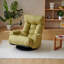 Avec fonction inclinable avec tête et taille réglables, fauteuil de jeu, méridienne dans le salon, fauteuil pivotant à 360 degrés, fauteuil de loisir à siège rotatif