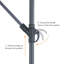 290cm Cantilever Parasol-1000834996
