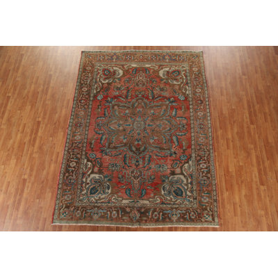 Tapis rétro en laine Heriz