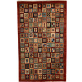 Hand-Knotted High-Quality Red Area Rug