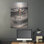 «Empire Fog» par Bruce Getty, art mural en métal, 24 po x 36 po