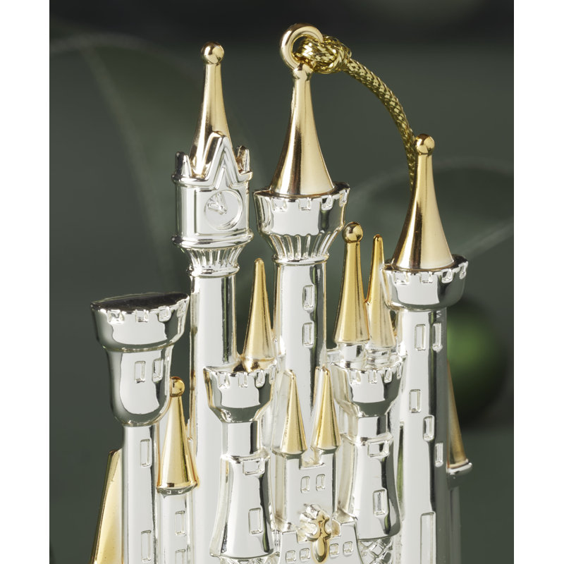 2025 Cinderella Castle Silverplate Ornament