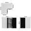 Hanging Corner Cabinet 57X57x60 Cm-1316385454