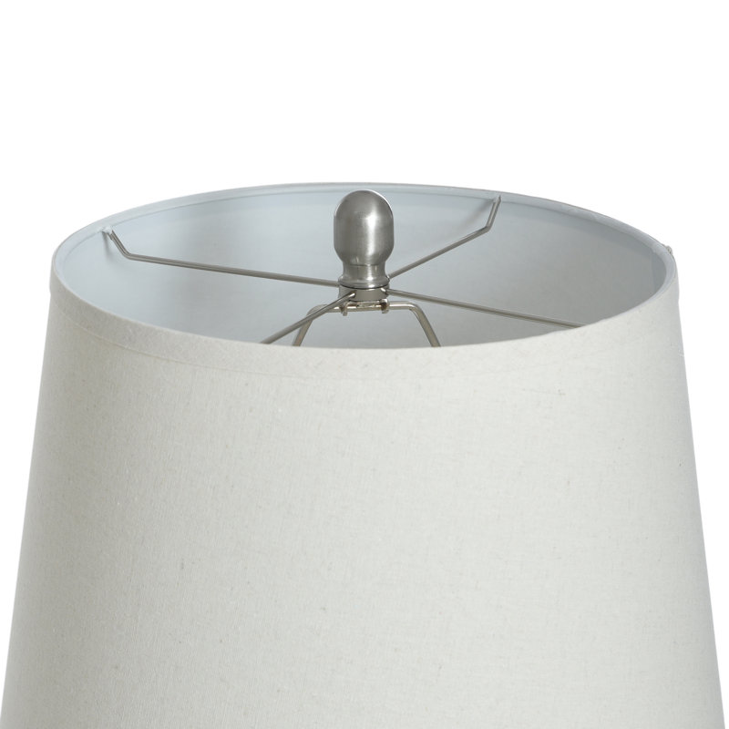 Lingerfelt Glass Table Lamp, Metallic