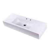 Luce 20 in. L Bathroom Sink