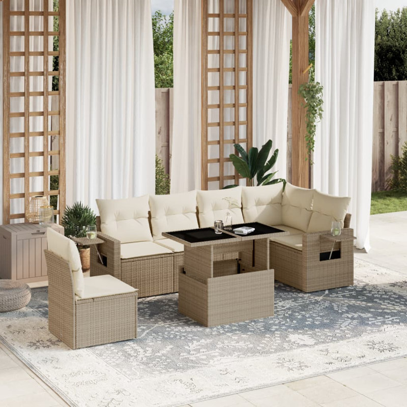 Ensemble de canapé de jardin Vidaxl