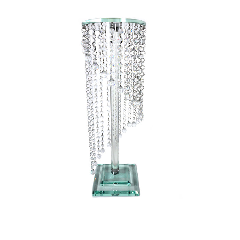 35 pièces en cristal au centre