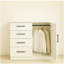 Robin Gentleman's Chest in White