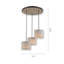 Aspazia 3 - Light Cluster Pendant