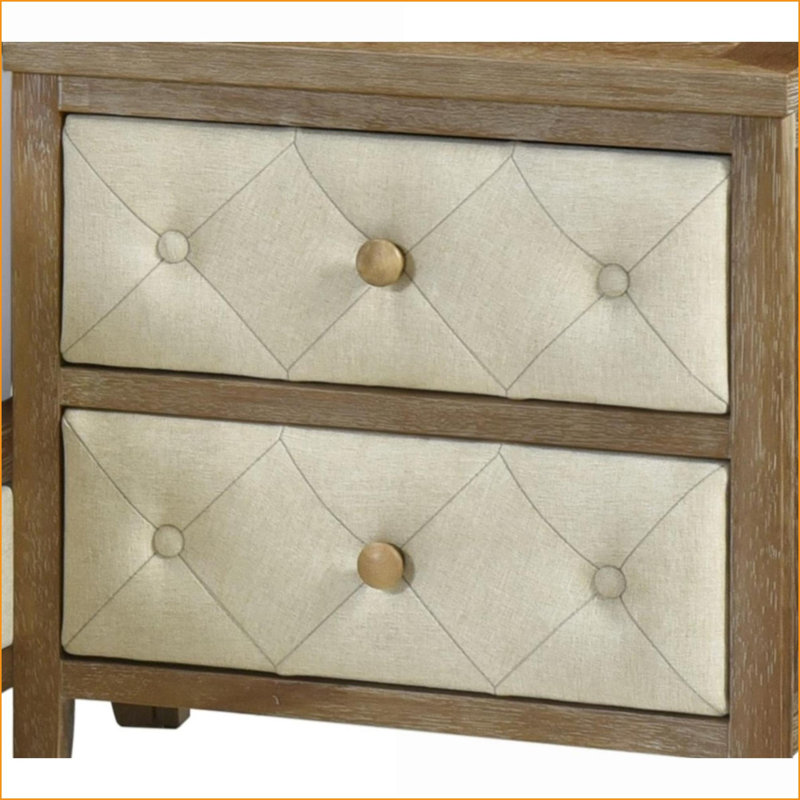 Table de chevet 2 tiroirs Modern