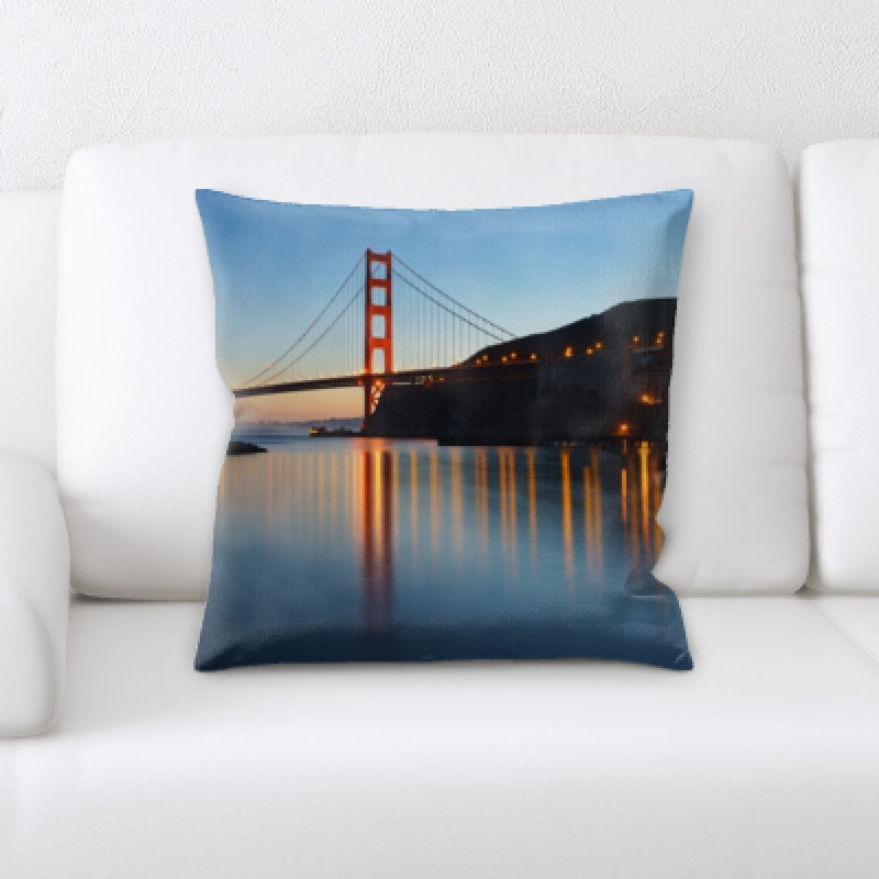 Microsuede Throw Pillow