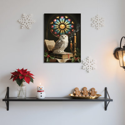 Art mural sur toile en verre coloré