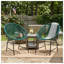 Chaise de patio en osier Nusa