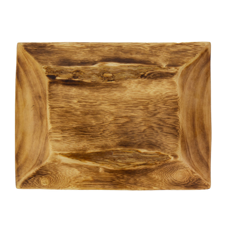 Millwood Pines Aftyn Jacaranda Wood Platter