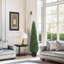 Faux Boxwood Tree-487906326