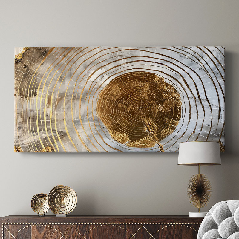 Abstract Series 2 #I-Gallery Wrapped Canvas, 20" H x 40" W