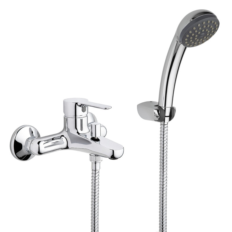 Lybarger Wall Bath Shower Mixer Bath Filler