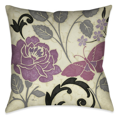 Housse et insert de coussin carré Perfect Petals