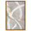 «Silvered Spirals Canvas Elegant Gold Abstract» par Art Remedy