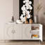 Buffet laqué 4 portes spacieux en champagne moderne pour la cuisine -917149215