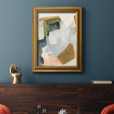 Palette Meld I, toile encadrée de qualité supérieure - prête à être accrochée