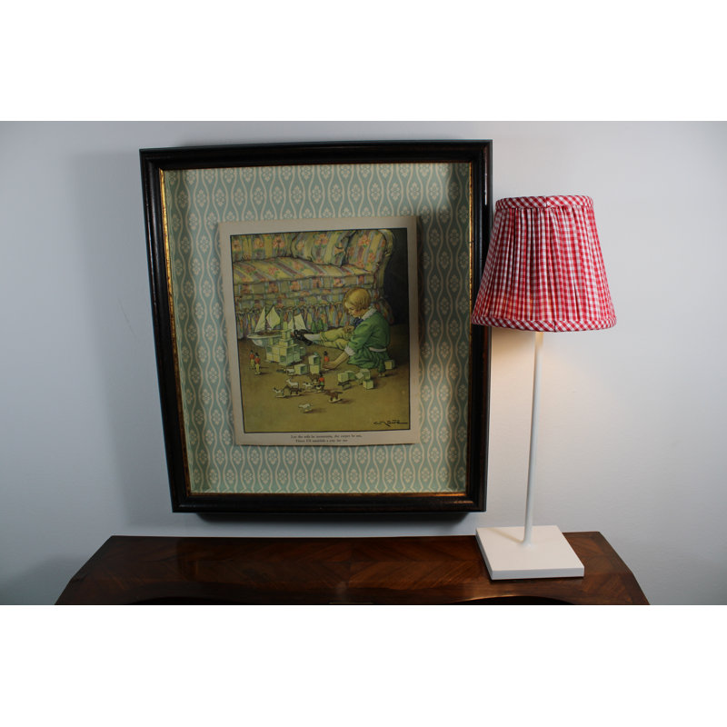 Empire Lamp Shade, Red