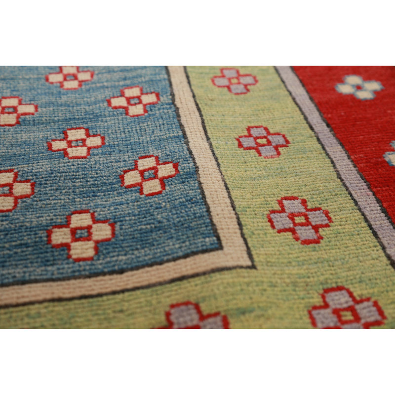Tapis géométrique Kazak 9x12