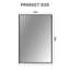 Miroir de salle de bain 1,18 po Lunara-318328462