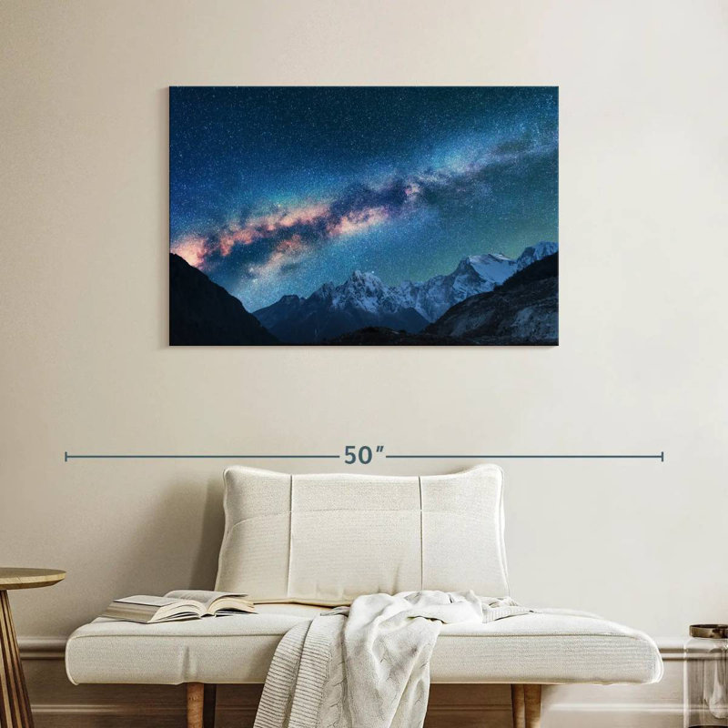 Oberle Night Sky Background, 26" H x 39" W