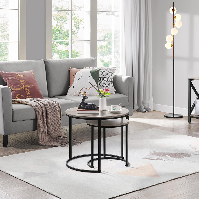 Alishka Coffee Table, Grey