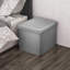 Einar 38cm Wide Square Solid Colour Ottoman with Storage-1226496081