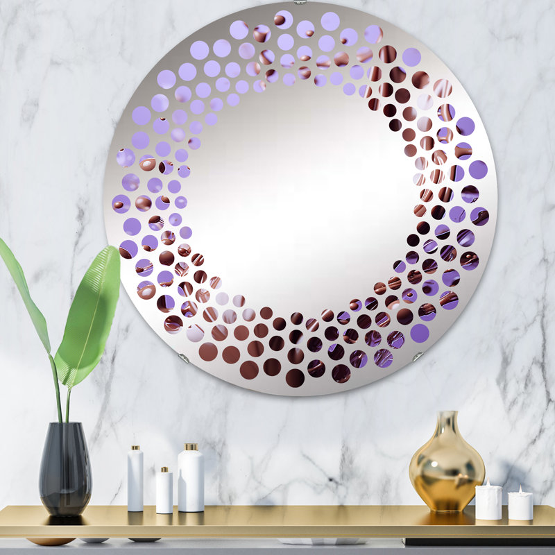 Miroir mural Elixir Cacao, 31,4 po x 31,4 po