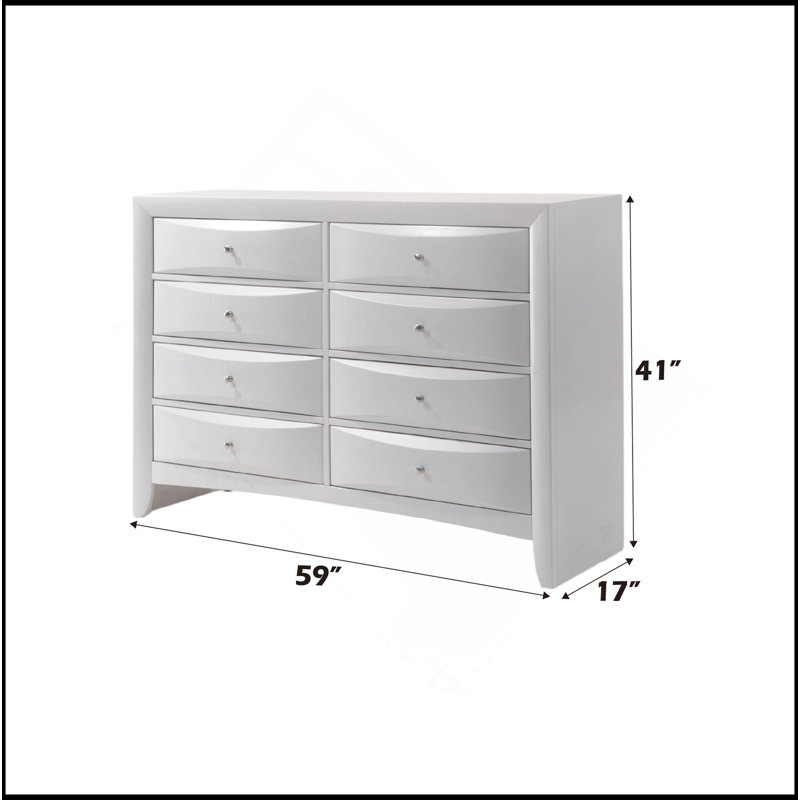 Commode Ireland, Blanc